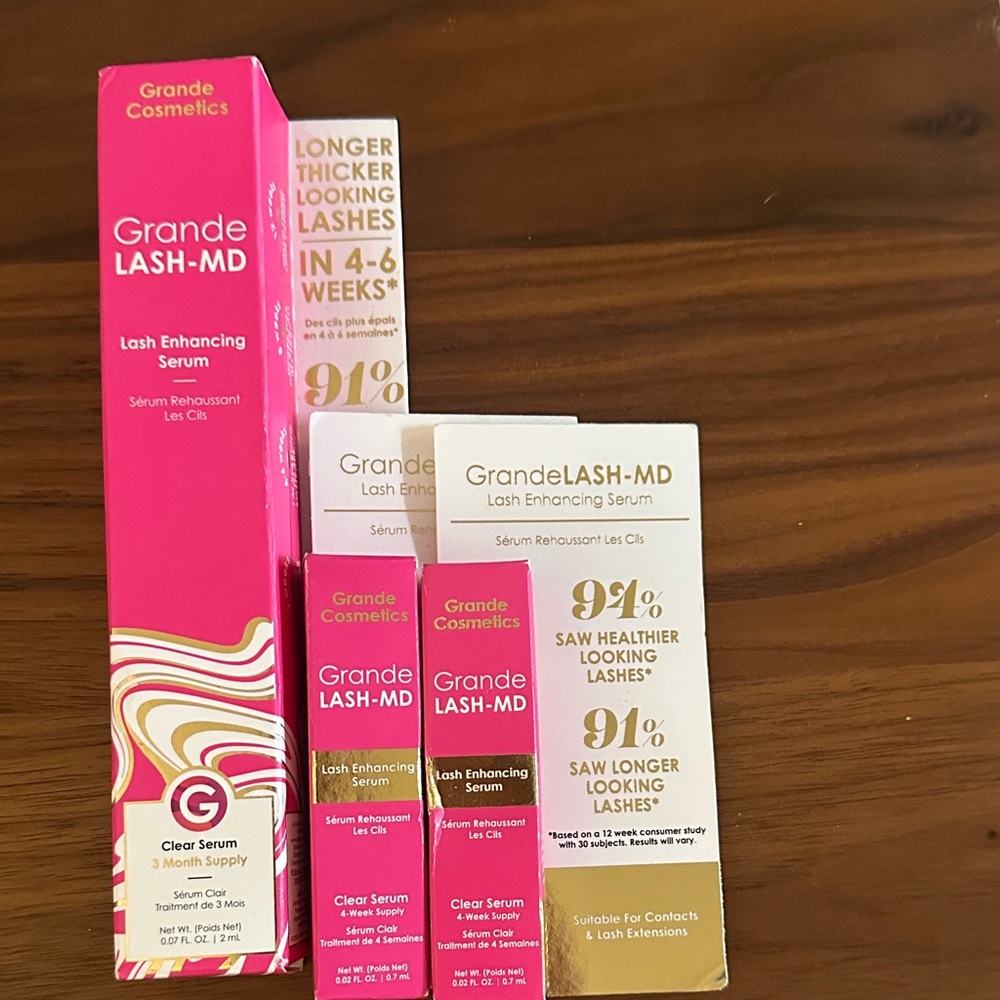 Grande Cosmetics Lash Enhancing Serum Set